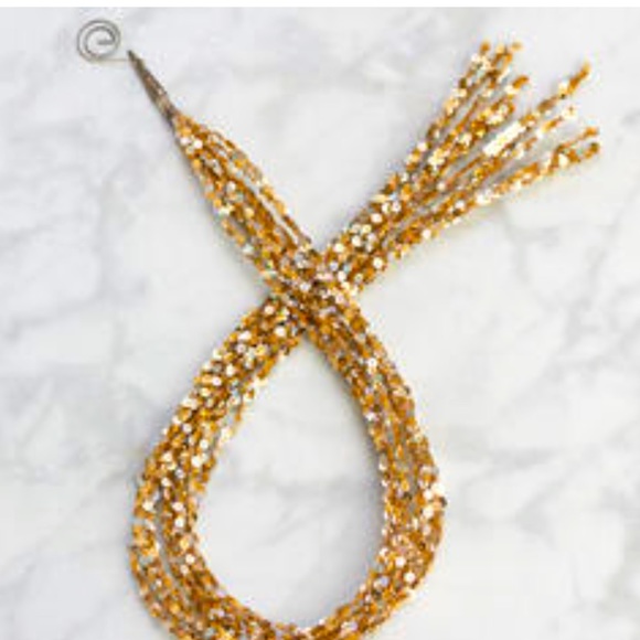 NWT Katherine's Collection Glitter Tassels Set of 4 Tree Ornaments. - Picture 2 of 5